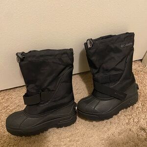 Columbia Black Insulated Snow Boots